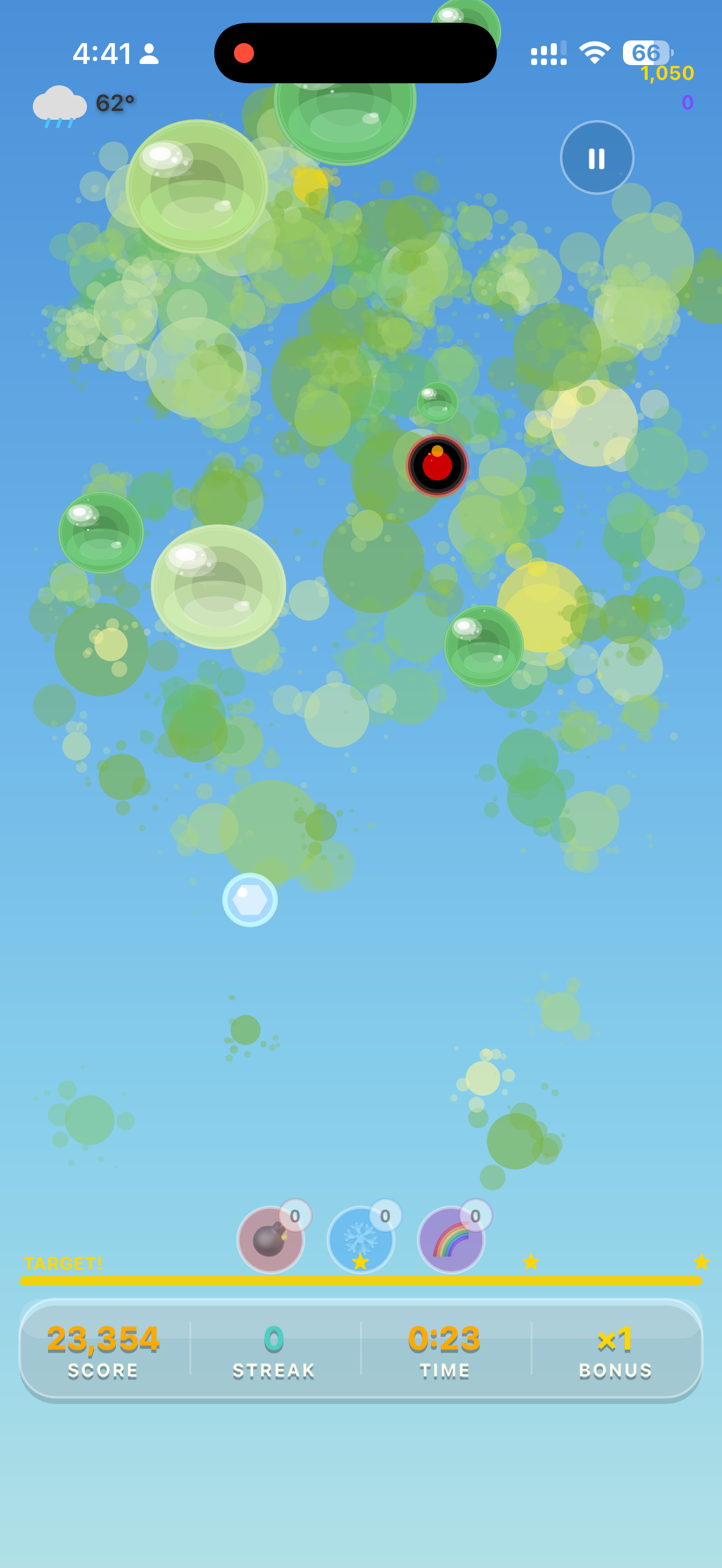 Screenshot from Splat Pop